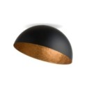 niepowtarzalna oprawa Sigma Sfera plafon 32468 kolor czarny-miedź 1 x E27 15W Led