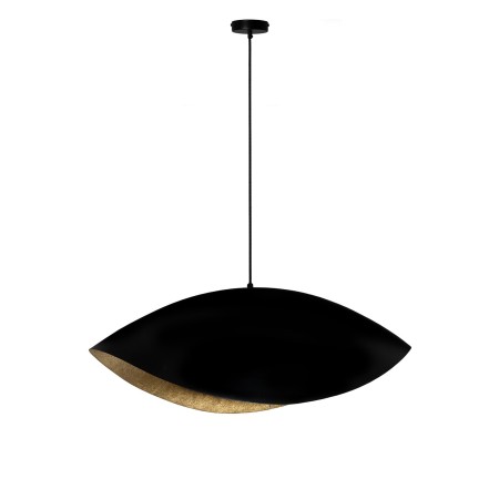 unikalna oprawa Sigma SONA lampa wisząca 41097 kolor czarny-złoty 1 x E27 15W Led
