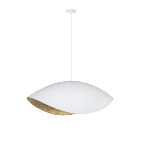 urokliwa oprawa Sigma SONA lampa wisząca 41098 kolor biały-złoty 1 x E27 15W Led