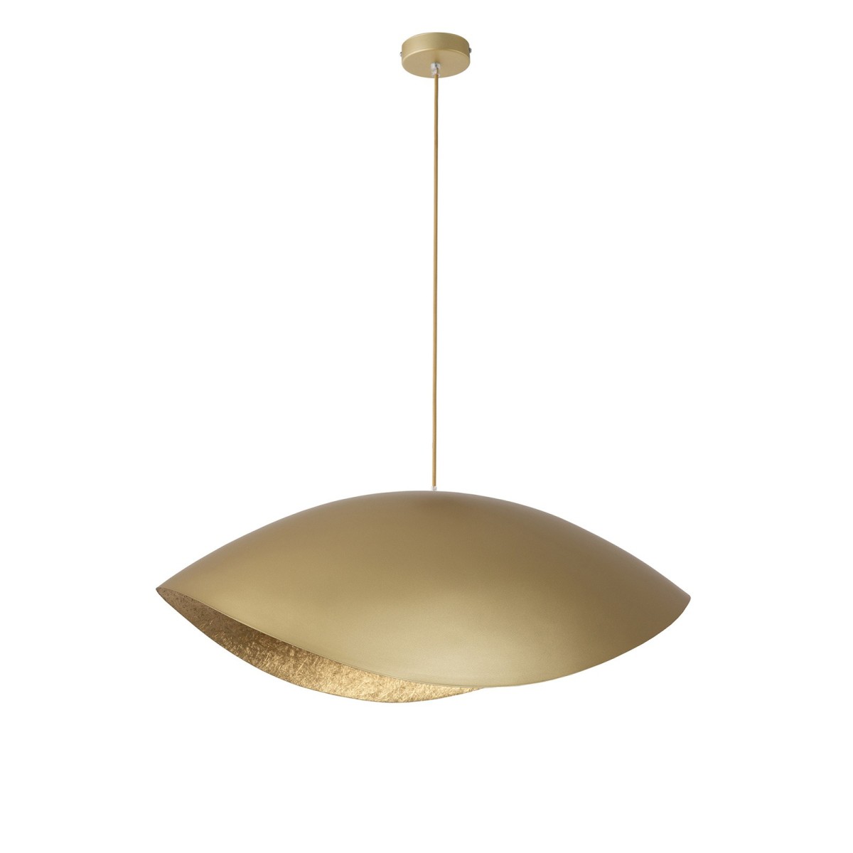 urzekająca oprawa Sigma SONA lampa wisząca 41099 kolor złoty 1 x E27 15W Led