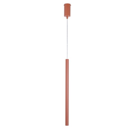 efektowna oprawa Sigma SOPEL lampa wisząca 41192 kolor ceglany 1XG9 3W LED