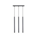 harmonijna oprawa Sigma SOPEL lampa wisząca 41454 kolor grafit 3XG9 3W LED