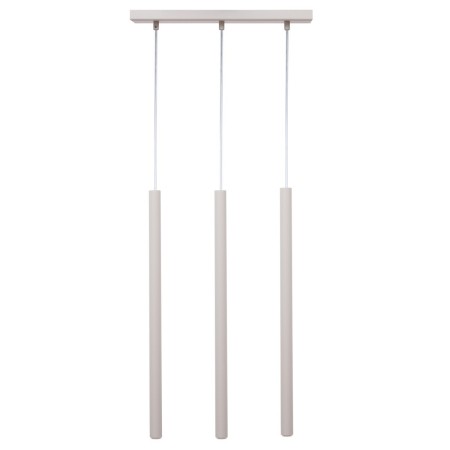 imponująca oprawa Sigma SOPEL lampa wisząca 41452 kolor szary beż 3XG9 3W LED