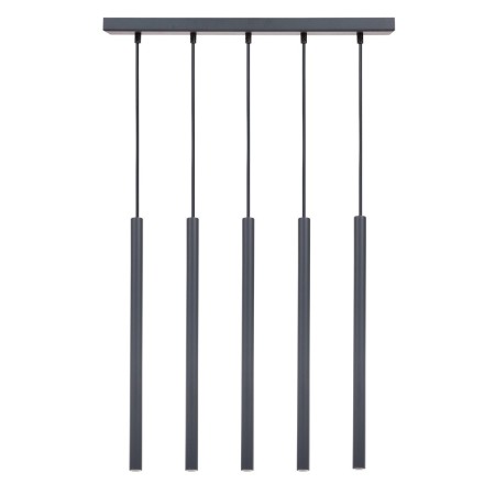 olśniewająca oprawa Sigma SOPEL lampa wisząca 41458 kolor grafit 5XG9 3W LED