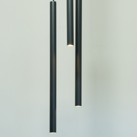 pełna wdzięku oprawa Sigma SOPEL lampa wisząca 41200 kolor ciemna oliwka 3XG9 3W LED