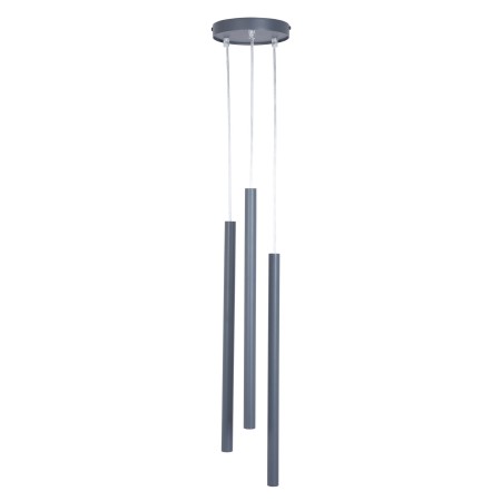przyjemna dla oka oprawa Sigma SOPEL lampa wisząca 41201 kolor grafit 3XG9 3W LED