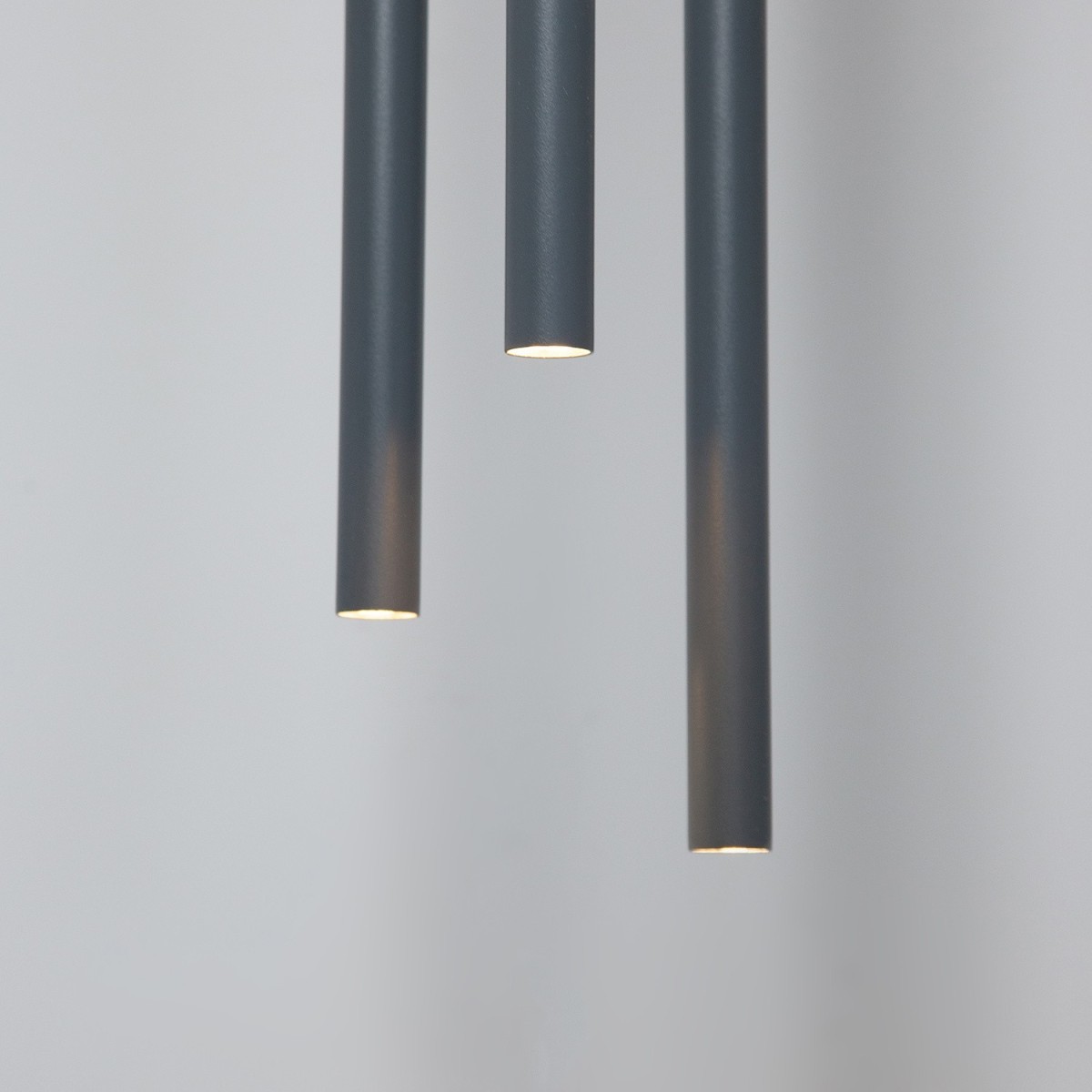 przyjemna dla oka oprawa Sigma SOPEL lampa wisząca 41201 kolor grafit 3XG9 3W LED