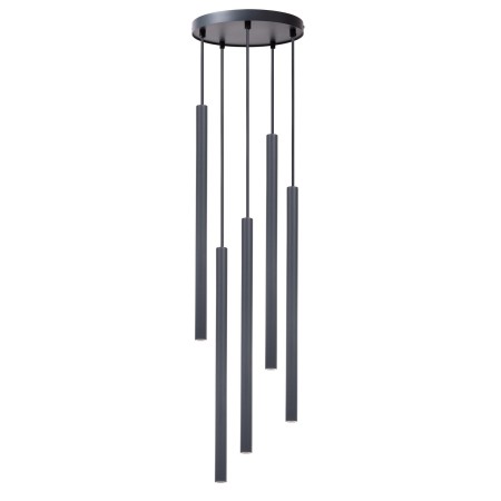szykowna oprawa Sigma SOPEL lampa wisząca 41462 kolor grafit 5XG9 3W LED