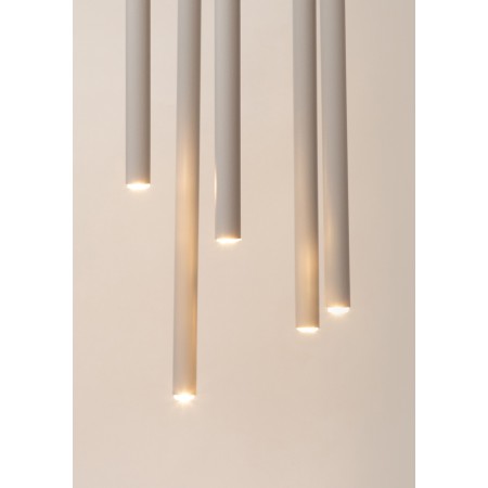 unikalna oprawa Sigma SOPEL lampa wisząca 41460 kolor szary beż 5XG9 3W LED