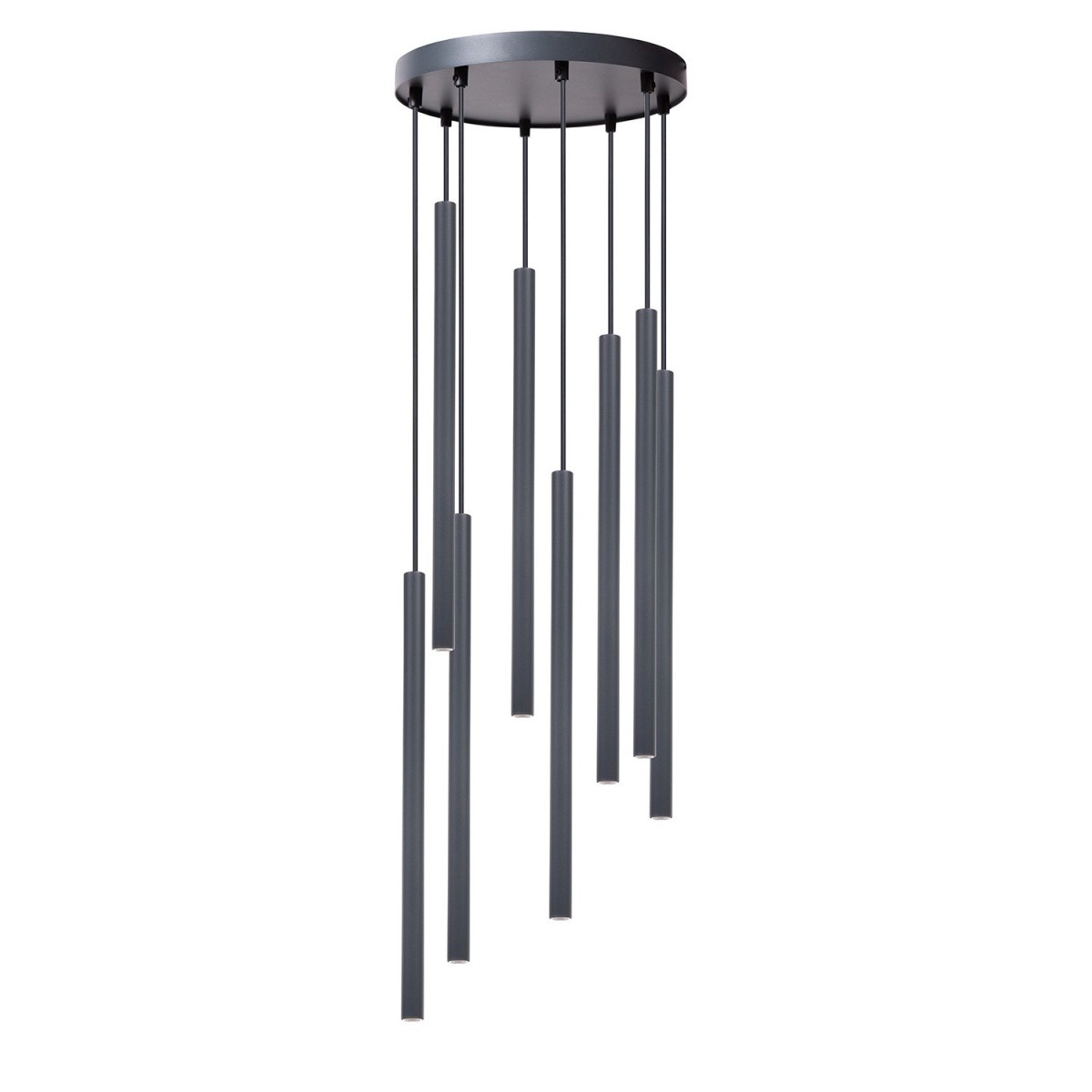 wdzięczna oprawa Sigma SOPEL lampa wisząca 41466 kolor grafit 8XG9 3W LED