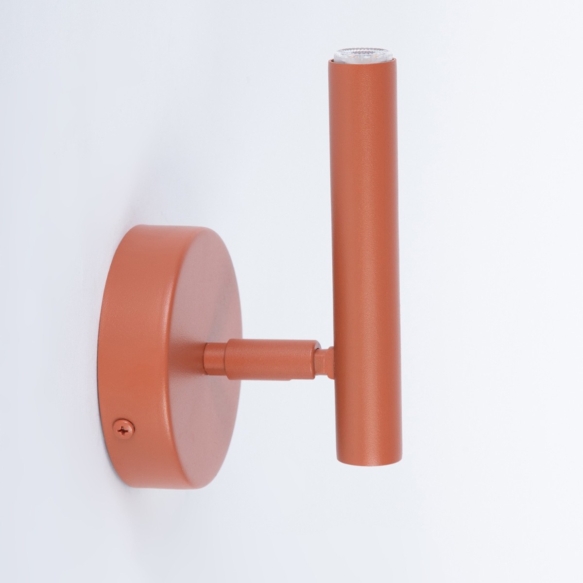 zachwycająca oprawa Sigma SOPEL kinkiet 41202 kolor ceglany 1XG9 3W LED