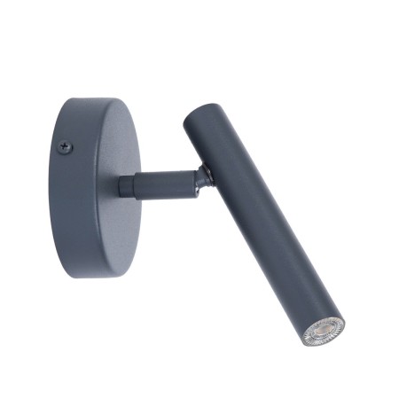 atrakcyjna oprawa Sigma SOPEL kinkiet 41206 kolor grafit 1XG9 3W LED