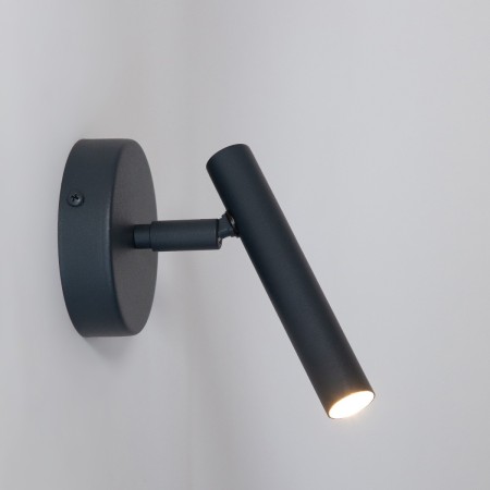 atrakcyjna oprawa Sigma SOPEL kinkiet 41206 kolor grafit 1XG9 3W LED