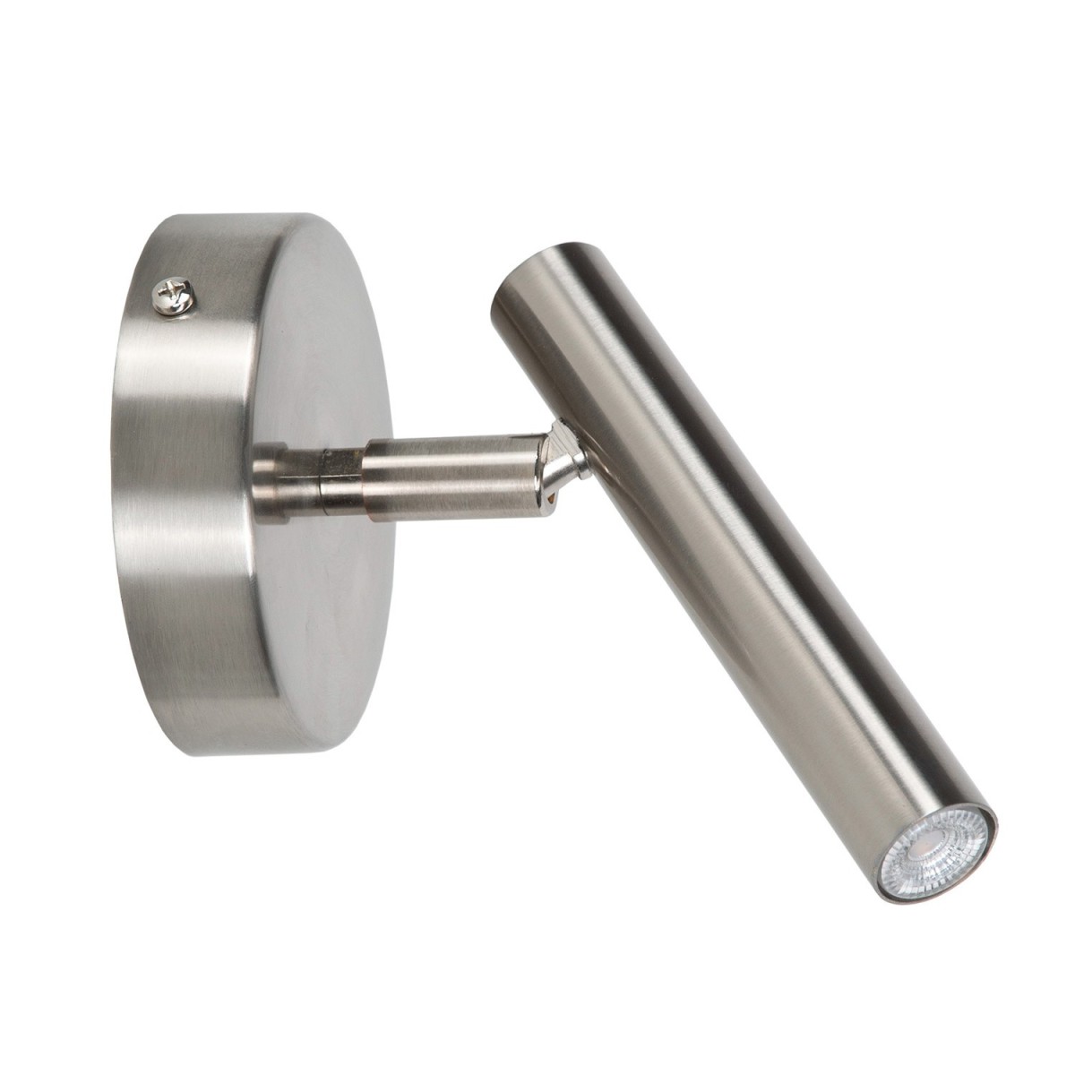 charakterystyczna oprawa Sigma SOPEL kinkiet 41512 kolor srebrny szczotkowany 1XG9 3W LED