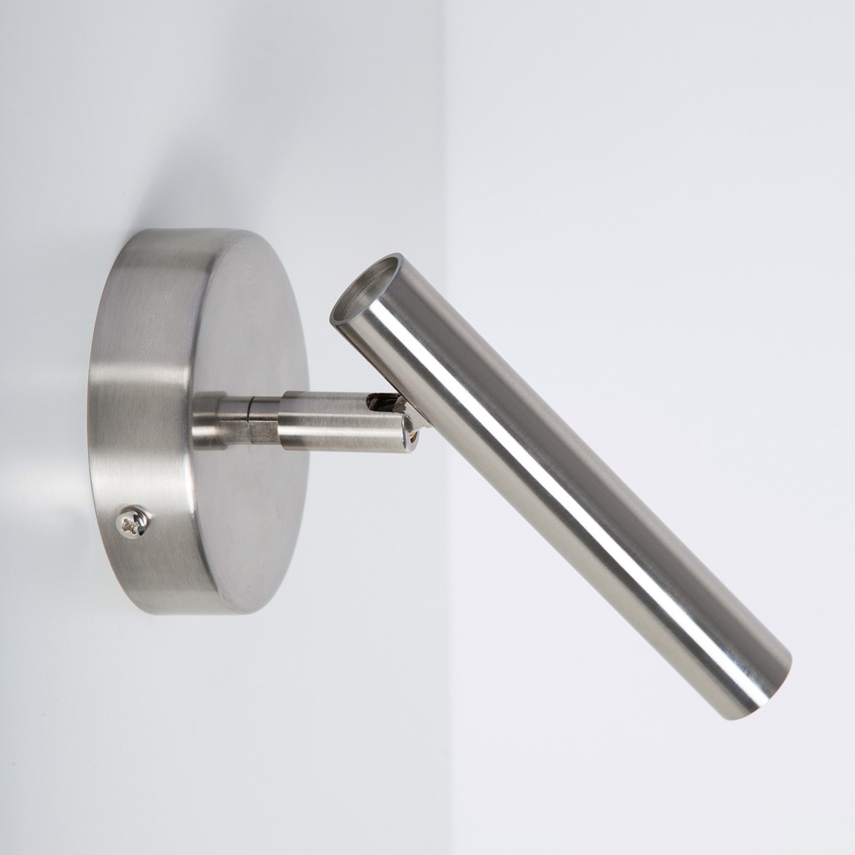 charakterystyczna oprawa Sigma SOPEL kinkiet 41512 kolor srebrny szczotkowany 1XG9 3W LED