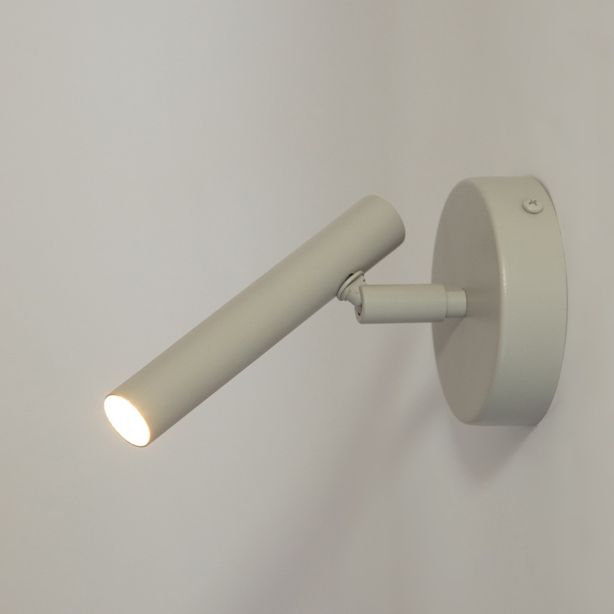 delikatna oprawa Sigma SOPEL kinkiet 41203 kolor szary beż 1XG9 3W LED