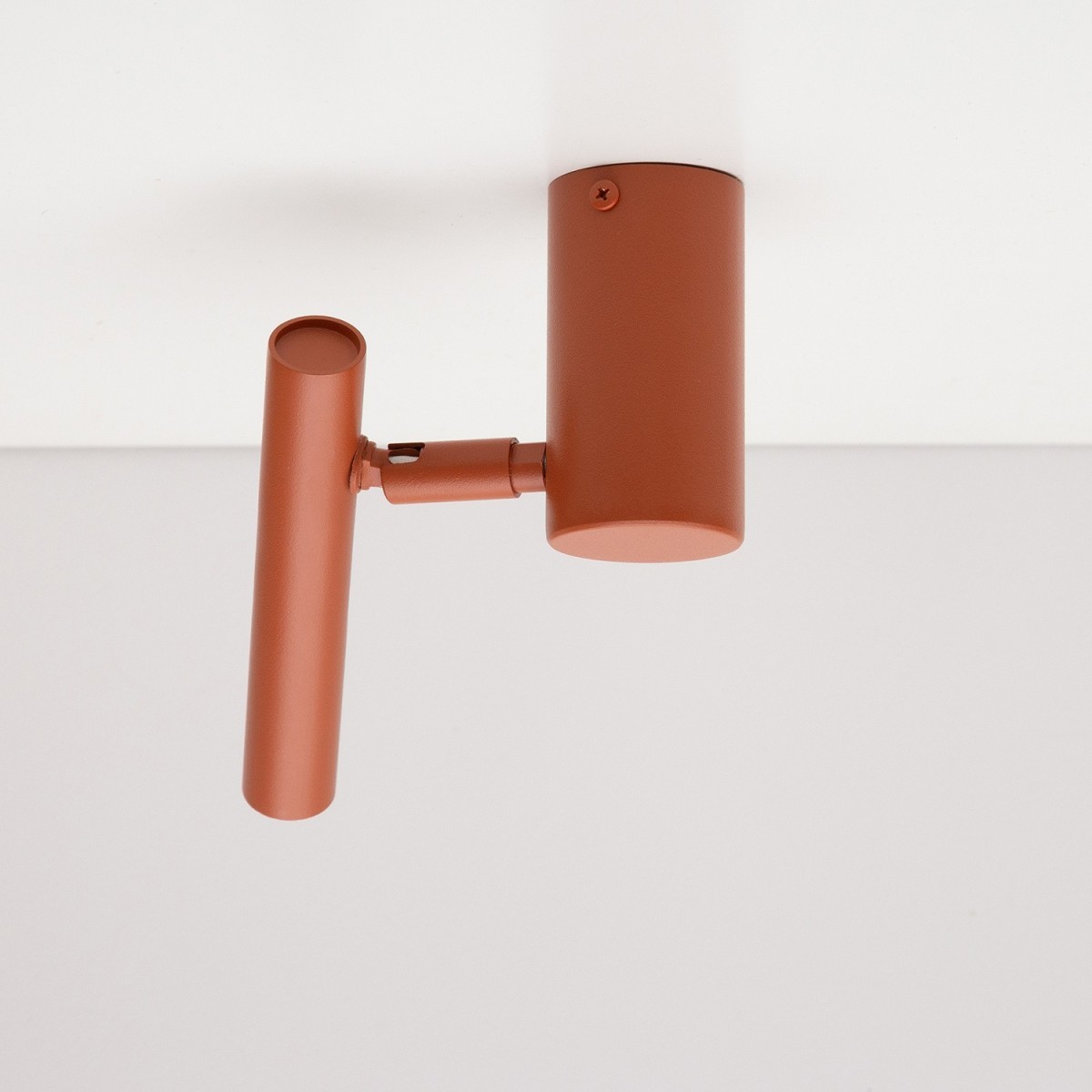 estetyczna oprawa Sigma SOPEL plafon-spot 41467 kolor ceglany 1XG9 3W LED