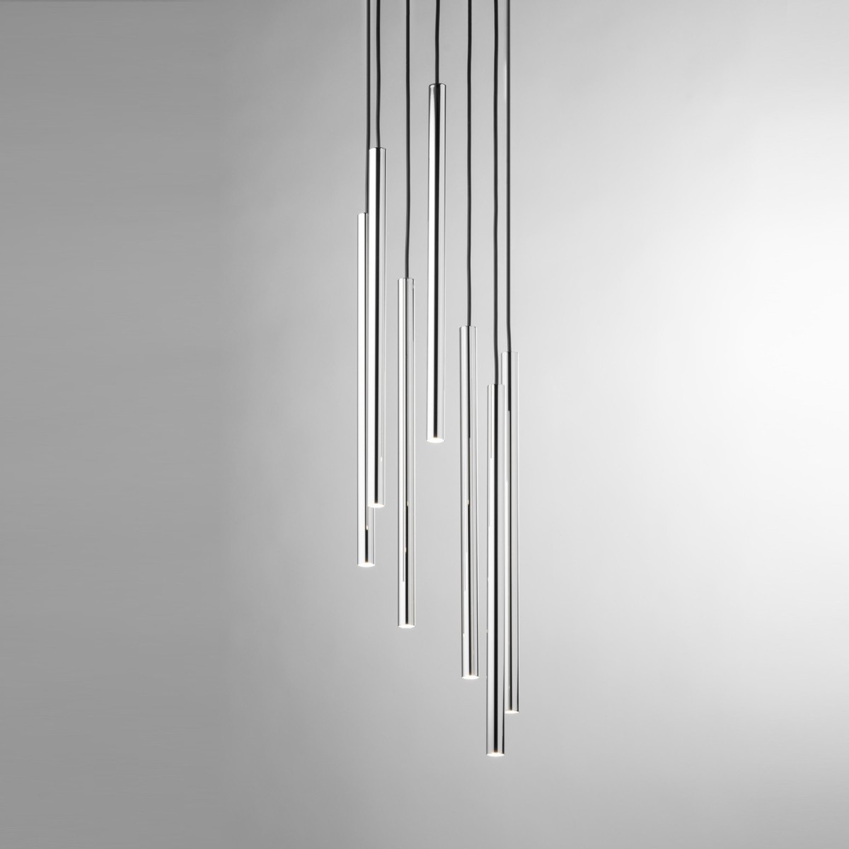 schludna oprawa Sigma SOPEL LUX lampa wisząca 40734 kolor czarny 7 x G9 3W Led