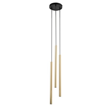 unikalna oprawa Sigma SOPEL LUX lampa wisząca 40738 kolor czarny 3 x G9 3W Led
