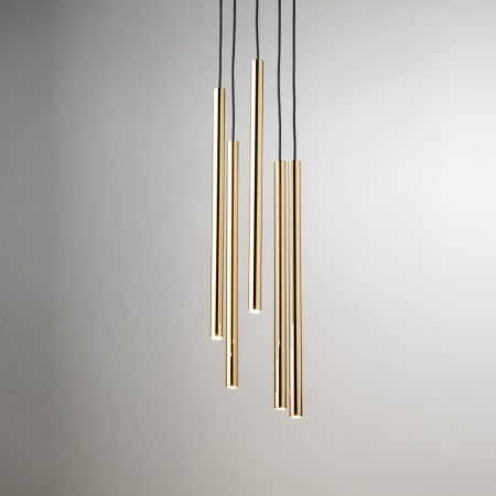 urokliwa oprawa Sigma SOPEL LUX lampa wisząca 40739 kolor czarny 5 x G9 3W Led