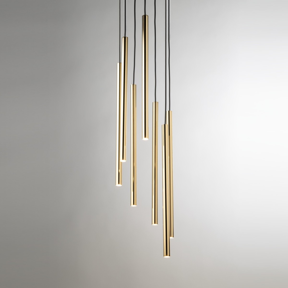 urzekająca oprawa Sigma SOPEL LUX lampa wisząca 40740 kolor czarny 7 x G9 3W Led