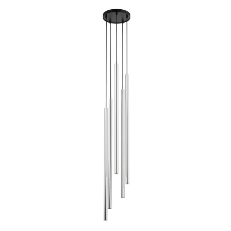 atrakcyjna oprawa Sigma SOPEL LUX lampa wisząca 40745 kolor czarny 5 x G9 3W Led