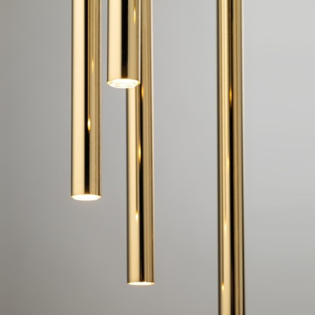 efektowna oprawa Sigma SOPEL LUX lampa wisząca 40750 kolor czarny 7 x G9 3W Led