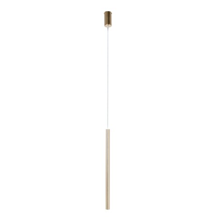 estetyczna oprawa Sigma SOPEL LUX lampa wisząca 40957 kolor złoty szczotkowany 1 x G9 3W Led