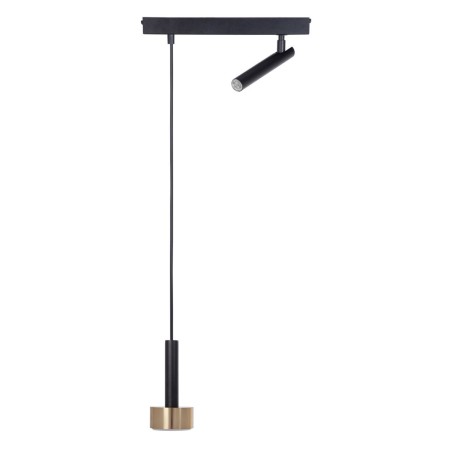 efektowna oprawa Sigma STAMP lampa wisząca 41252 kolor czarny 1x GX53 12W LED- 1xG9 3W LED