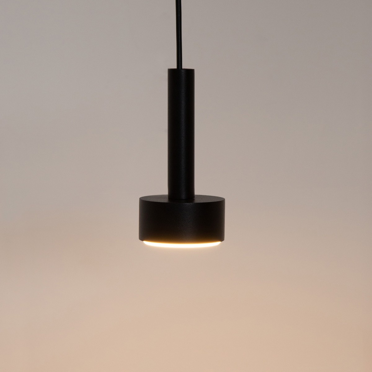 elegancka oprawa Sigma STAMP lampa wisząca 41242 kolor czarny 1x GX53 12W LED