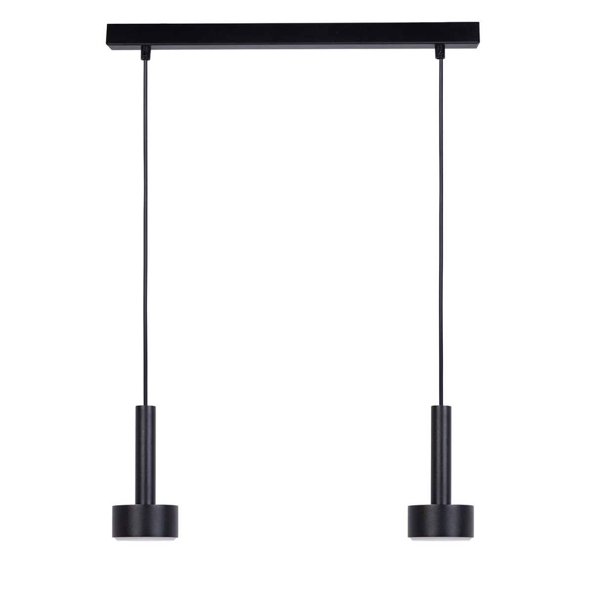 estetyczna oprawa Sigma STAMP lampa wisząca 41243 kolor czarny 2x GX53 12W LED