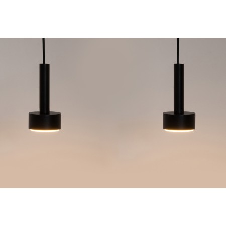 estetyczna oprawa Sigma STAMP lampa wisząca 41243 kolor czarny 2x GX53 12W LED