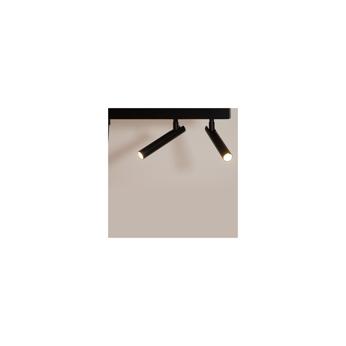 niebanalna oprawa Sigma STAMP lampa wisząca 41254 kolor czarny 3x GX53 12W LED- 2xG9 3W LED