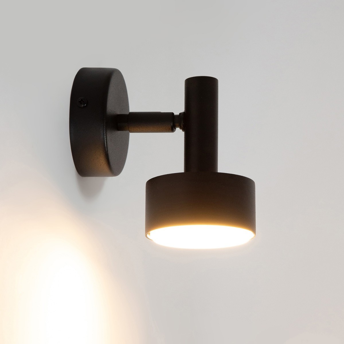 stylowa oprawa Sigma STAMP kinkiet-spot 41241 kolor czarny 1x GX53 12W LED