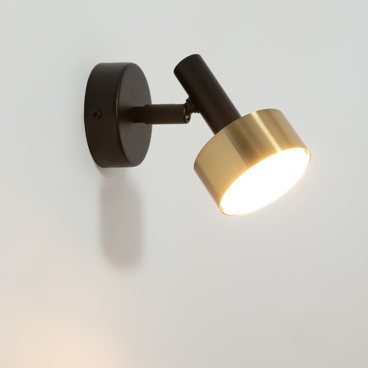 stylowa oprawa Sigma STAMP kinkiet-spot 41248 kolor czarny 1x GX53 12W LED