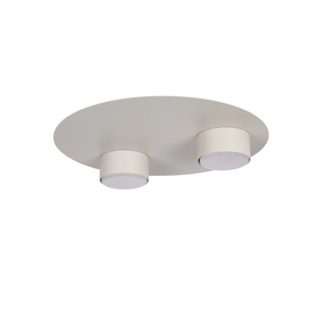 wytworna oprawa Sigma STAR plafon 40912 kolor szary beż 2xGX5312w led