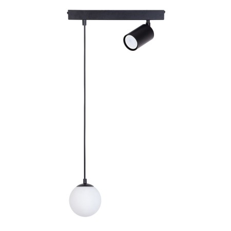 gustowna oprawa Sigma TAVIRA lampa wisząca 41482 kolor czarny 1XG9 12W LED- 1XGU10 10W LED