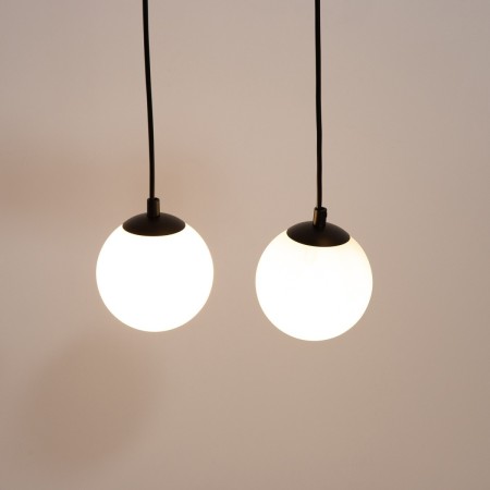 imponująca oprawa Sigma TAVIRA lampa wisząca 41263 kolor czarny 2XG9 12W LED- 1XGU10 10W LED