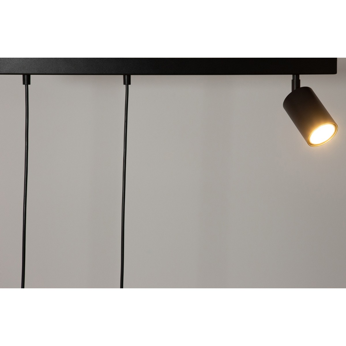 imponująca oprawa Sigma TAVIRA lampa wisząca 41263 kolor czarny 2XG9 12W LED- 1XGU10 10W LED