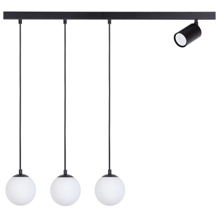 niepowtarzalna oprawa Sigma TAVIRA lampa wisząca 41264 kolor czarny 3XG9 12W LED- 1XGU10 10W LED
