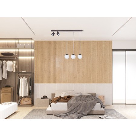 oryginalna oprawa Sigma TAVIRA lampa wisząca 41272 kolor brąz 3XG9 12W LED- 2XGU10 10W LED