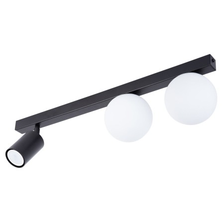schludna oprawa Sigma TAVIRA plafon 41260 kolor czarny 2XG9 12W LED- 1XGU10 10W LED