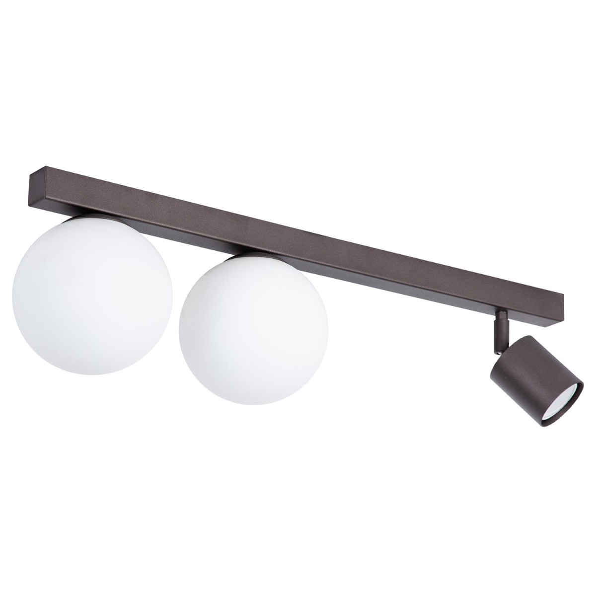 stylowa oprawa Sigma TAVIRA plafon 41267 kolor brąz 2XG9 12W LED- 1XGU10 10W LED