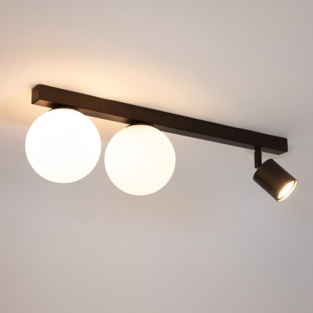 stylowa oprawa Sigma TAVIRA plafon 41267 kolor brąz 2XG9 12W LED- 1XGU10 10W LED