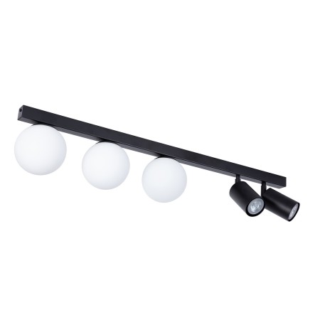unikalna oprawa Sigma TAVIRA plafon 41262 kolor czarny 3XG9 12W LED- 2XGU10 10W LED