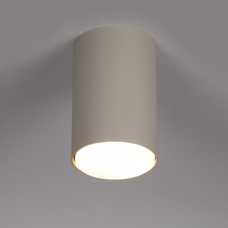pełna wdzięku oprawa Sigma TUBO plafon 40977 kolor szary beż 1xGX5312w led