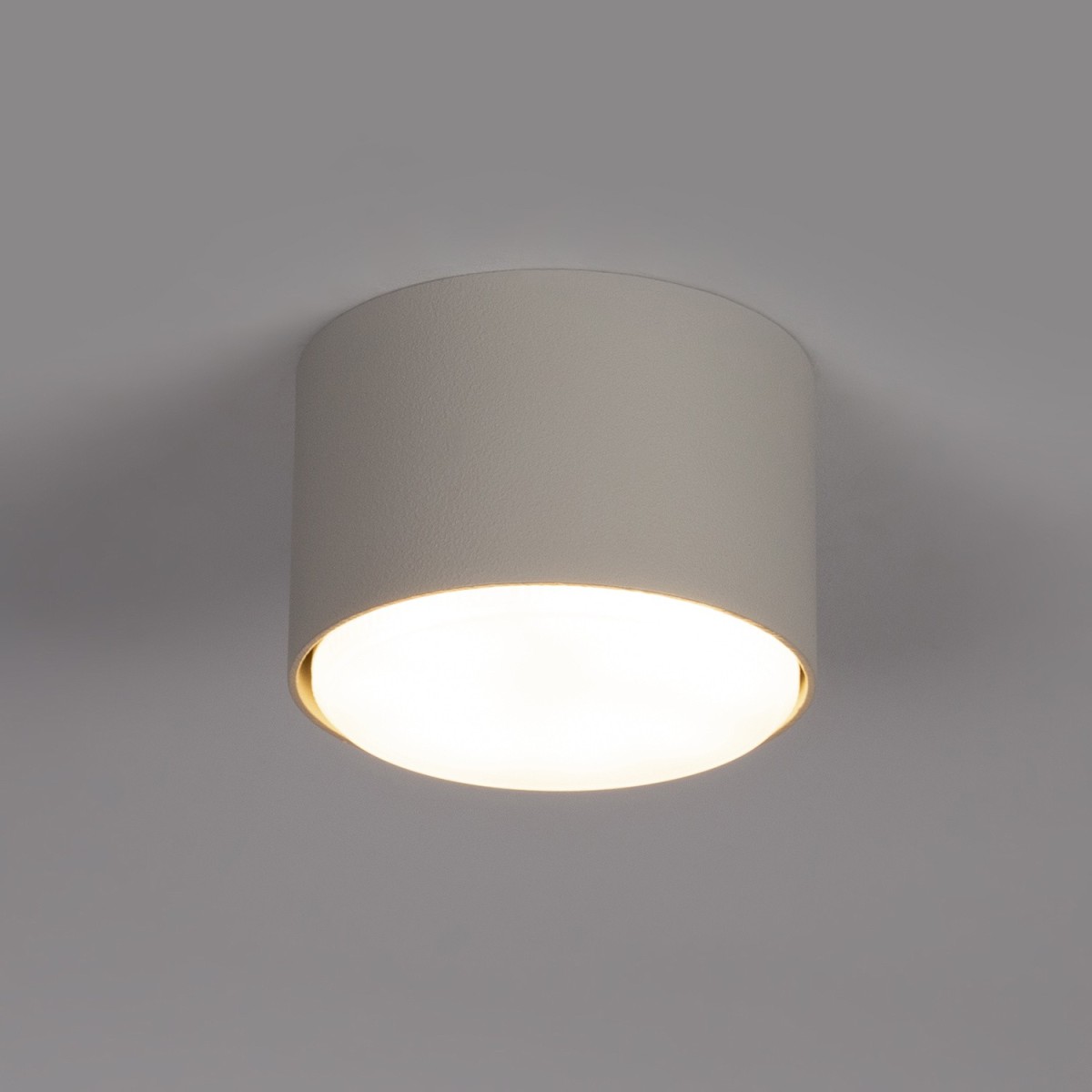 wytworna oprawa Sigma TUBO plafon 40975 kolor szary beż 1xGX5312w led