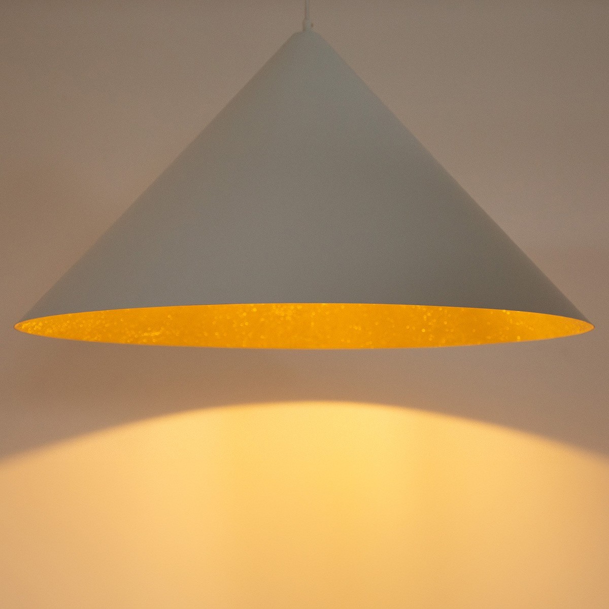 designerska oprawa Sigma VESUVIO lampa wisząca 41028 kolor biały-złoty 3 x E27 15W Led