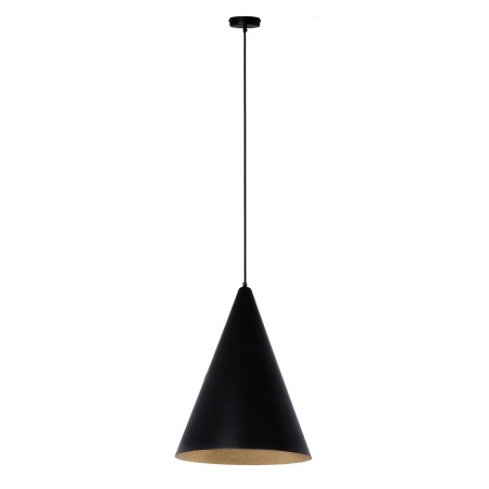elegancka oprawa Sigma VESUVIO lampa wisząca 41036 kolor czarny-złoty 1 x E27 15W Led