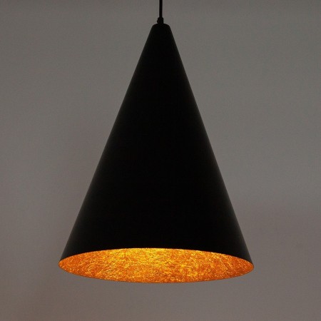 imponująca oprawa Sigma VESUVIO lampa wisząca 41041 kolor czarny-miedziany 1 x E27 15W Led